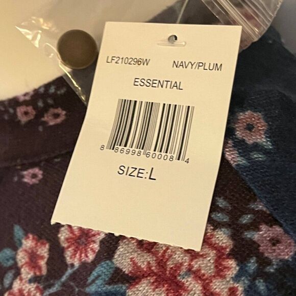 Women's Summer Mini Floral Print Dress Large Multi-Color Summer - Picture 6 of 6